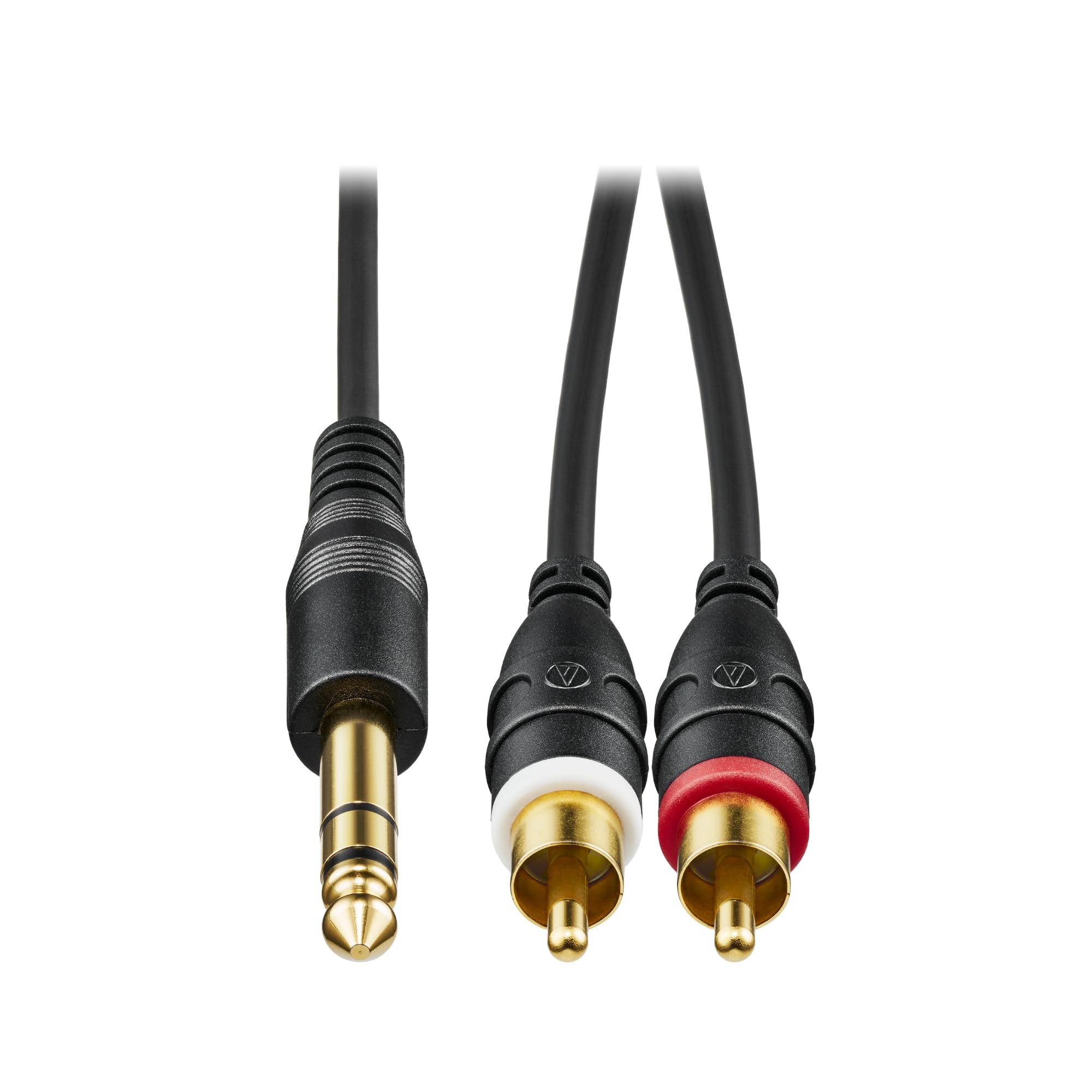 HFY210 ★良品★ オーディオテクニカ ケーブル セット Amazon | オーディオテクニカ RCA ケーブル (φ6.3mmステレオ標準プラグ
